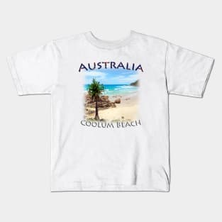 Australia - Sunshine Coast, Coolum Beach Kids T-Shirt